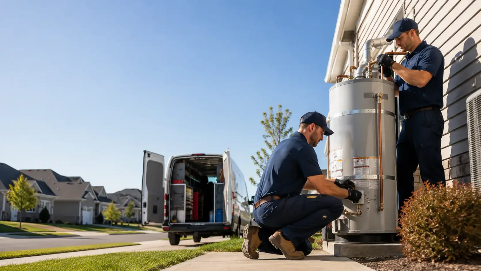 Water Heater Installation in Voltaire, ND